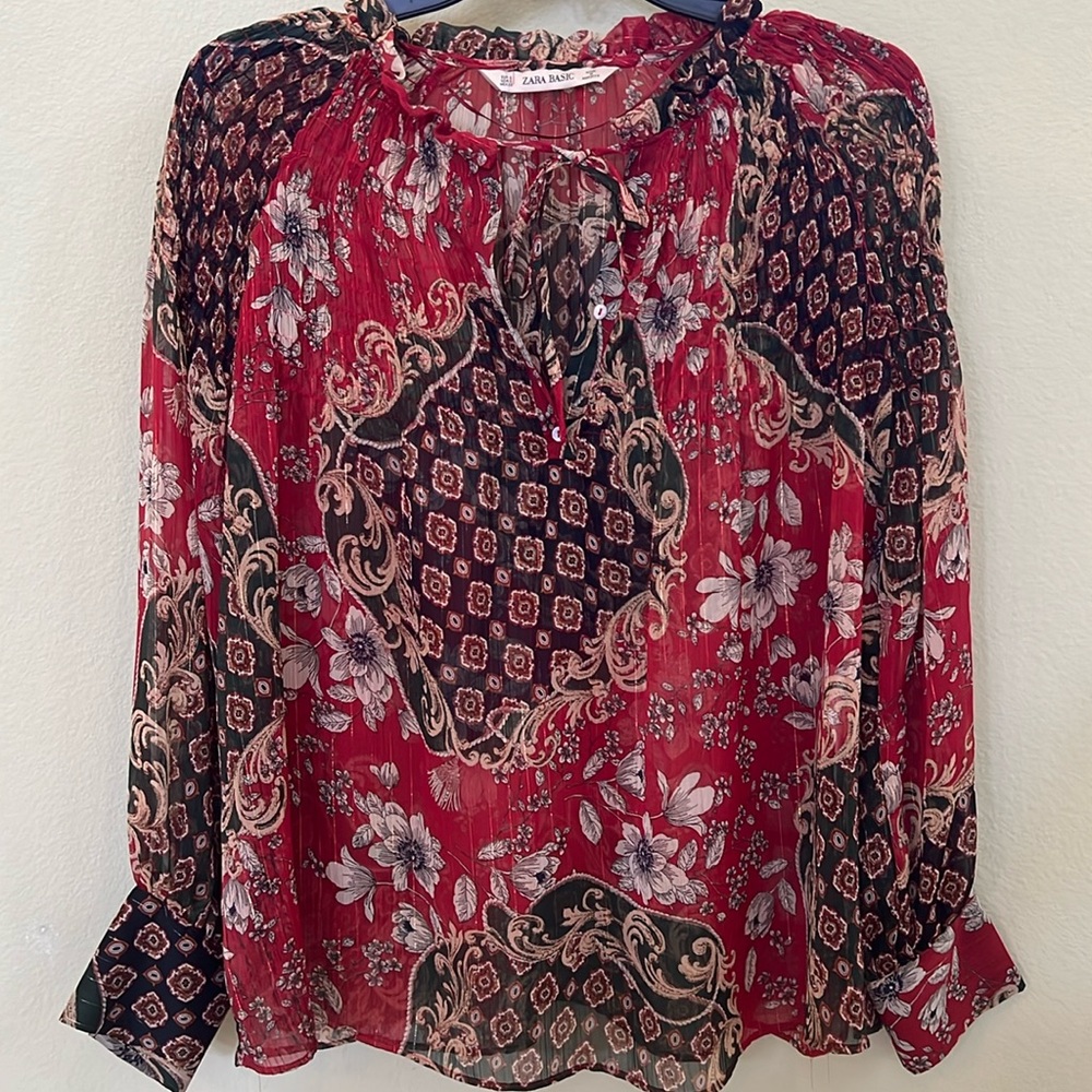 Zara blouse